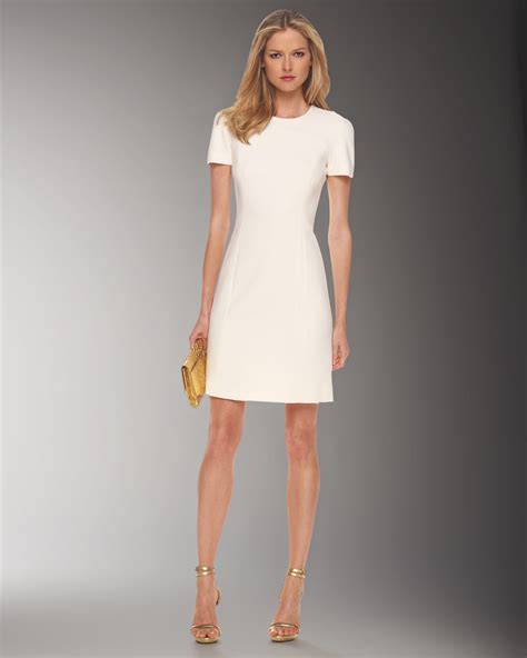 michael kors white dresses 2006|michael kors semi formal dresses.